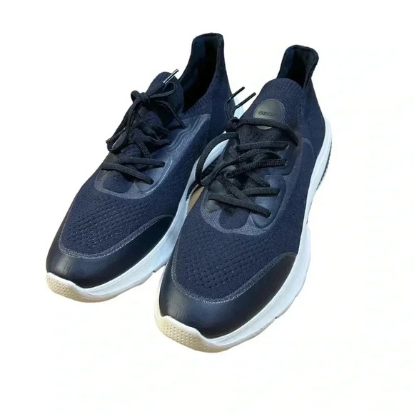 Geox Spherica Actif Men\'s Shoes Sneakers Sports Comfort Navy Blue Canvas Size 10 main image 12